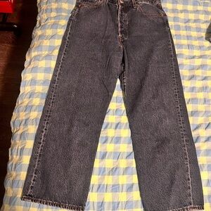 Levi's Women's Cropped Jeans - Deep Indigo